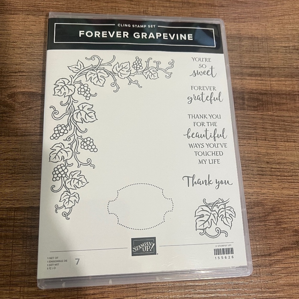 Stampin Up! Forever Grapevine